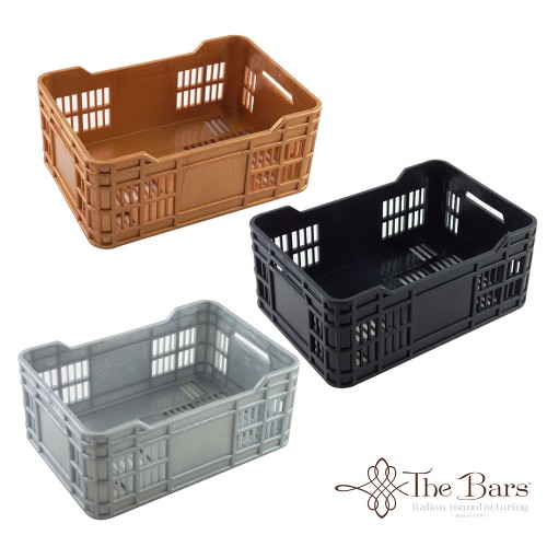 Mini fruit crate container in ABS